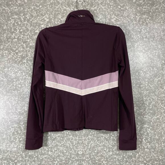Victoria's Secret VSX Purple Full Zip Activewear Jacket - Size Medium - Pockets - Picture 7 of 7